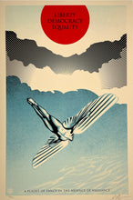 Load image into Gallery viewer, Icarus Democracy Print Shepard Fairey
