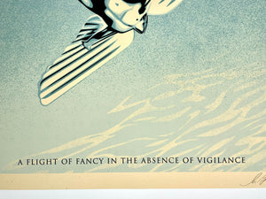 Icarus Democracy Print Shepard Fairey