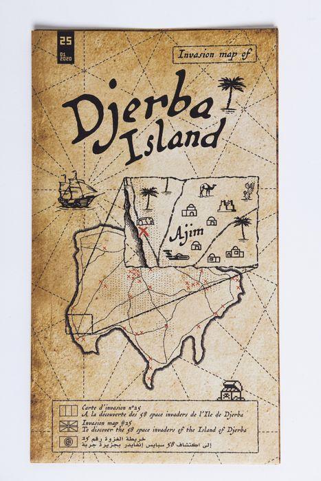 Invasion Map of Djerba Island Book/Booklet Invader