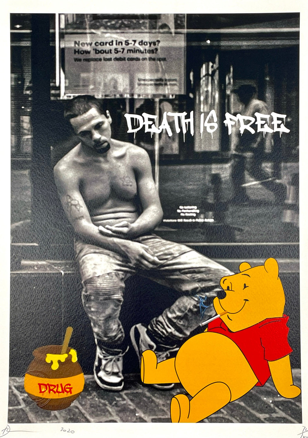 Junkie The Pooh Print Death NYC