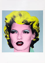 Load image into Gallery viewer, &#39;Kate Moss&#39; Crude Oils Invitation Postcard Postcard Banksy

