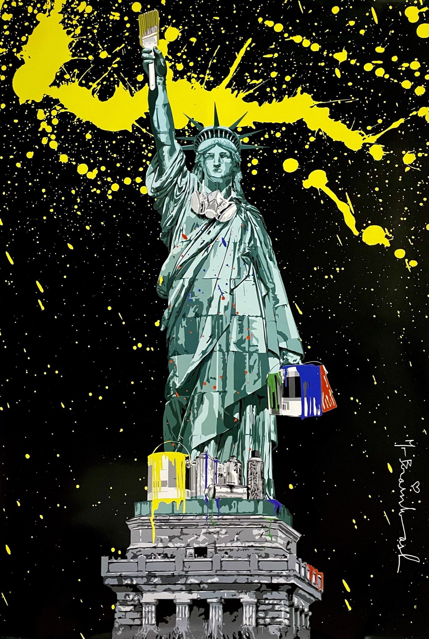 Lady Liberty – Post Modern Vandal