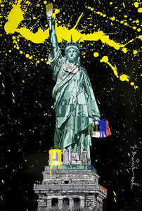 Lady Liberty Print Mr. Brainwash