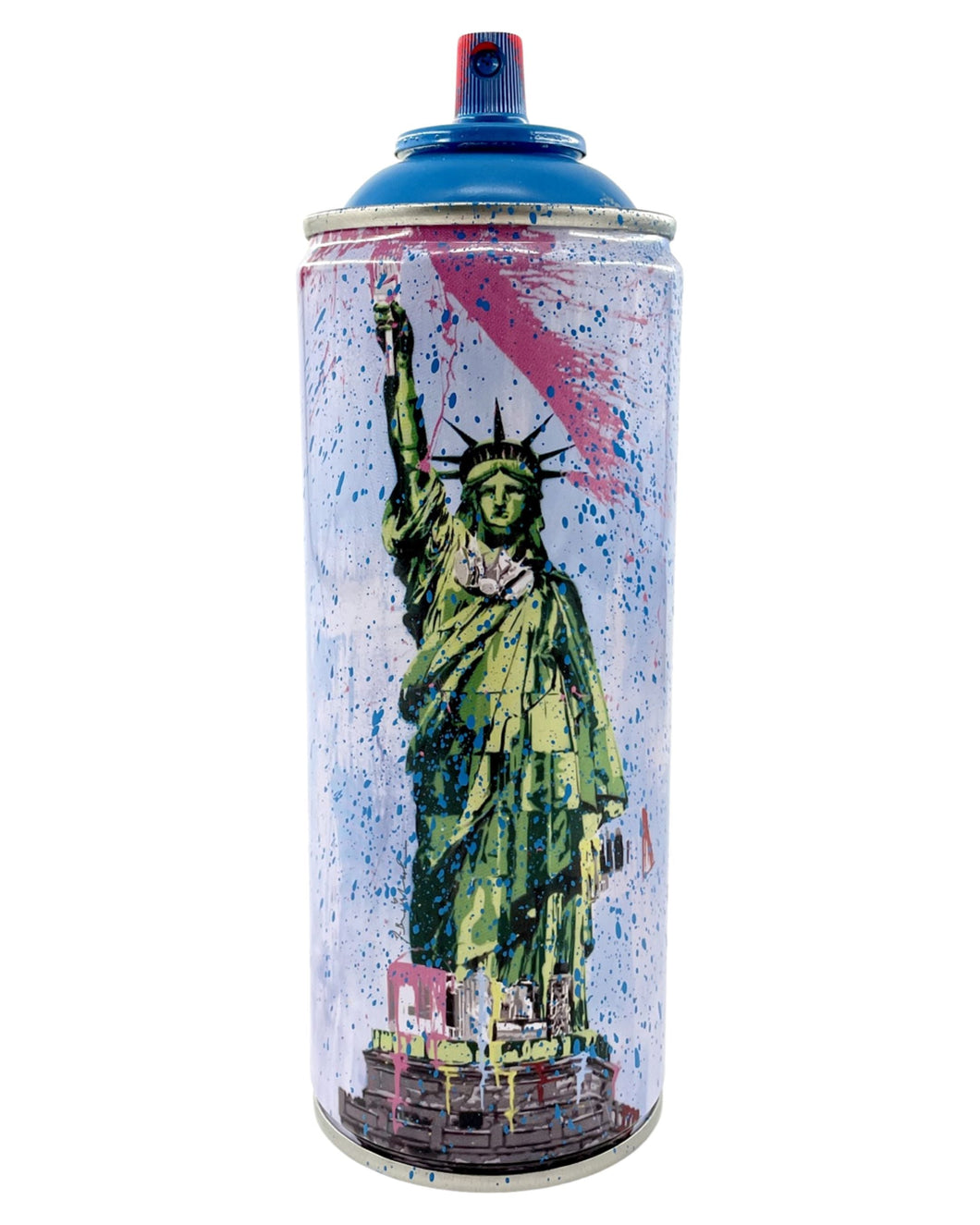 Liberty (Hand Finished) Spray Can Spray Paint Can Mr. Brainwash