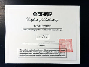 Loveletter I Print Cryptik