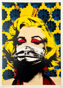 Masked Monroe Print Death NYC