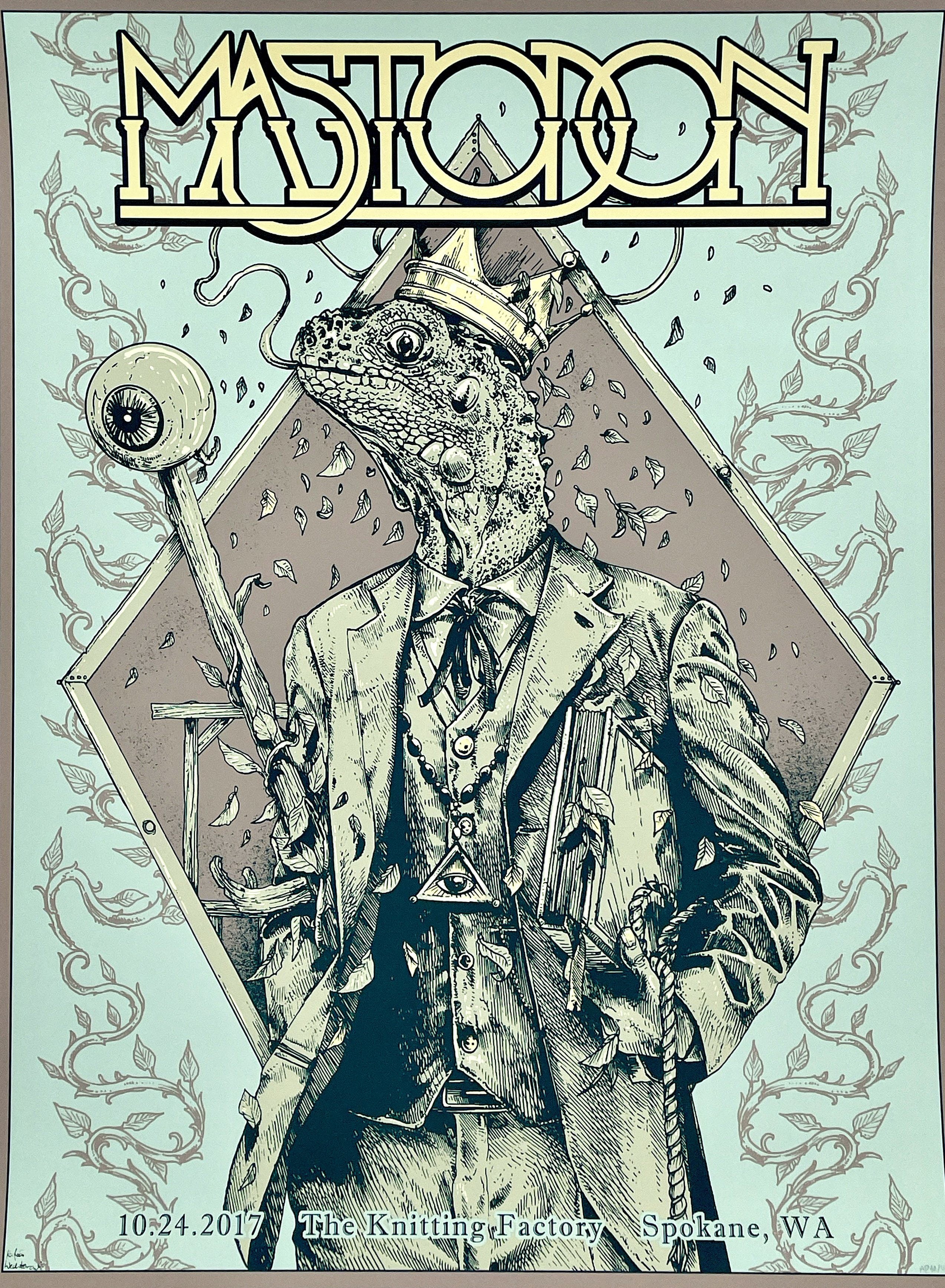 Mastodon Poster (Spokane, 2017) (AP) – Post Modern Vandal