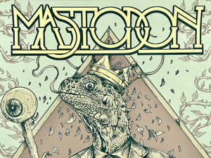 Mastodon Poster (Spokane, 2017) (AP) Print Raf The Might