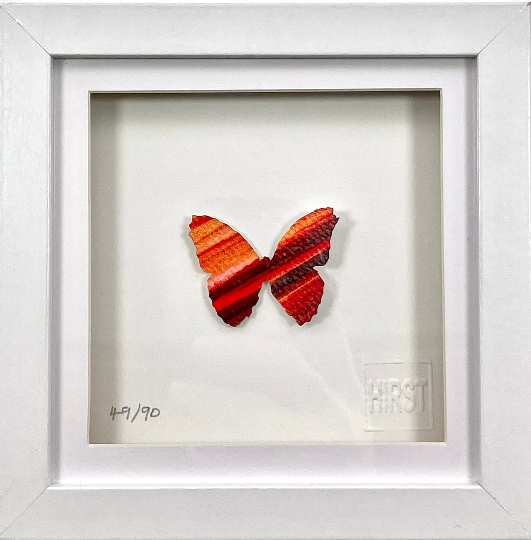 Mini Butterfly #49 (Framed) Painting Damien Hirst