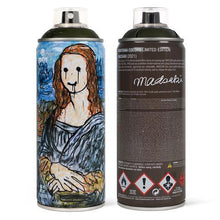 Load image into Gallery viewer, Mona Lisa 3 Spray Can Spray Paint Can Madsaki
