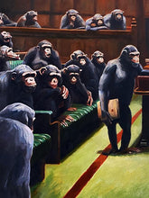 Load image into Gallery viewer, Monkey Parliament Print Mason Storm
