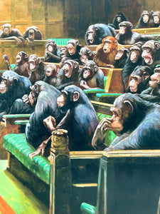 Monkey Parliament 2022 Print Mason Storm