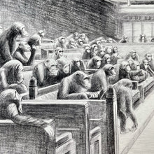 Load image into Gallery viewer, Monkey Parliament III Print Mason Storm
