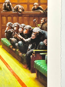 Monkey Parliament III Print Mason Storm