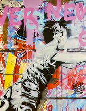 Load image into Gallery viewer, Never Never Give Up Print Mr. Brainwash
