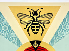 Load image into Gallery viewer, No Bees No Honey Print Shepard Fairey
