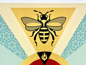No Bees No Honey Print Shepard Fairey