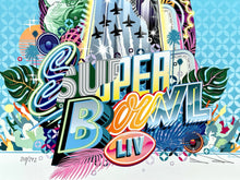 Load image into Gallery viewer, Official NFL Super Bowl LIV Artwork Print Tristan Eaton
