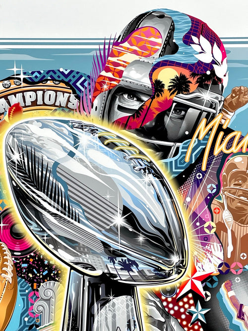 Official NFL Super Bowl LIV Artwork – Post Modern Vandal