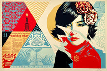 Load image into Gallery viewer, Open Minds Print Shepard Fairey
