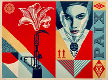Load image into Gallery viewer, Paix et Justice Print Shepard Fairey
