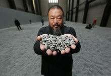 Load image into Gallery viewer, Porcelain Sunflower Seed (Framed) Ceramic Ai Weiwei

