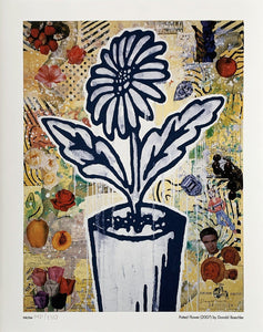 Potted Flower Print Donald Baechler