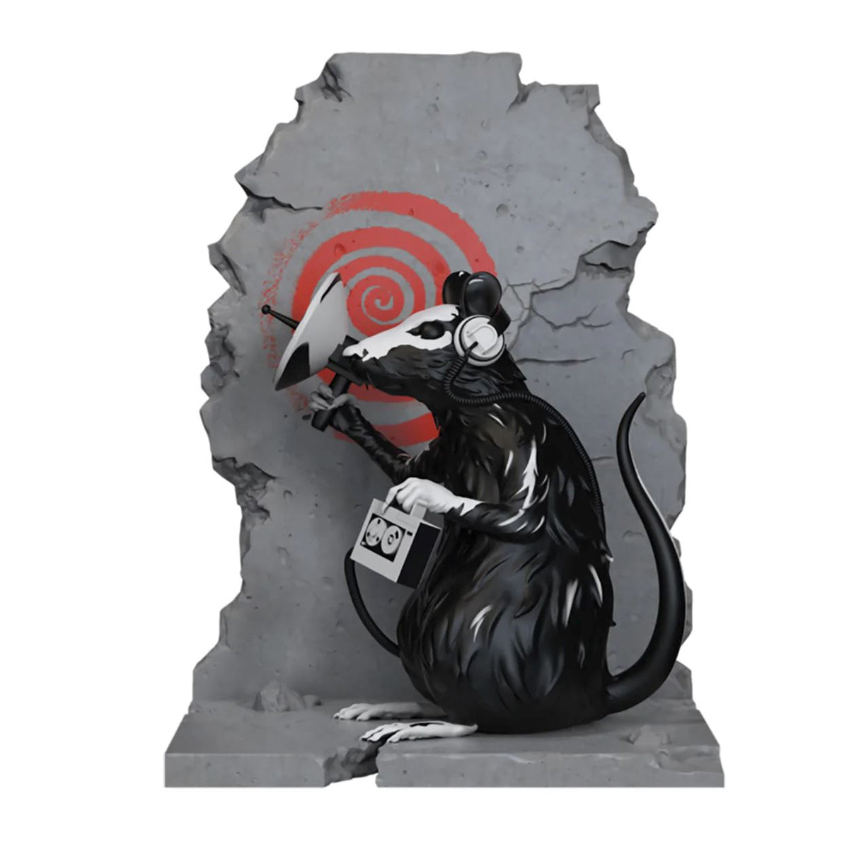 Radar Rat Polystone Sculpture – Post Modern Vandal
