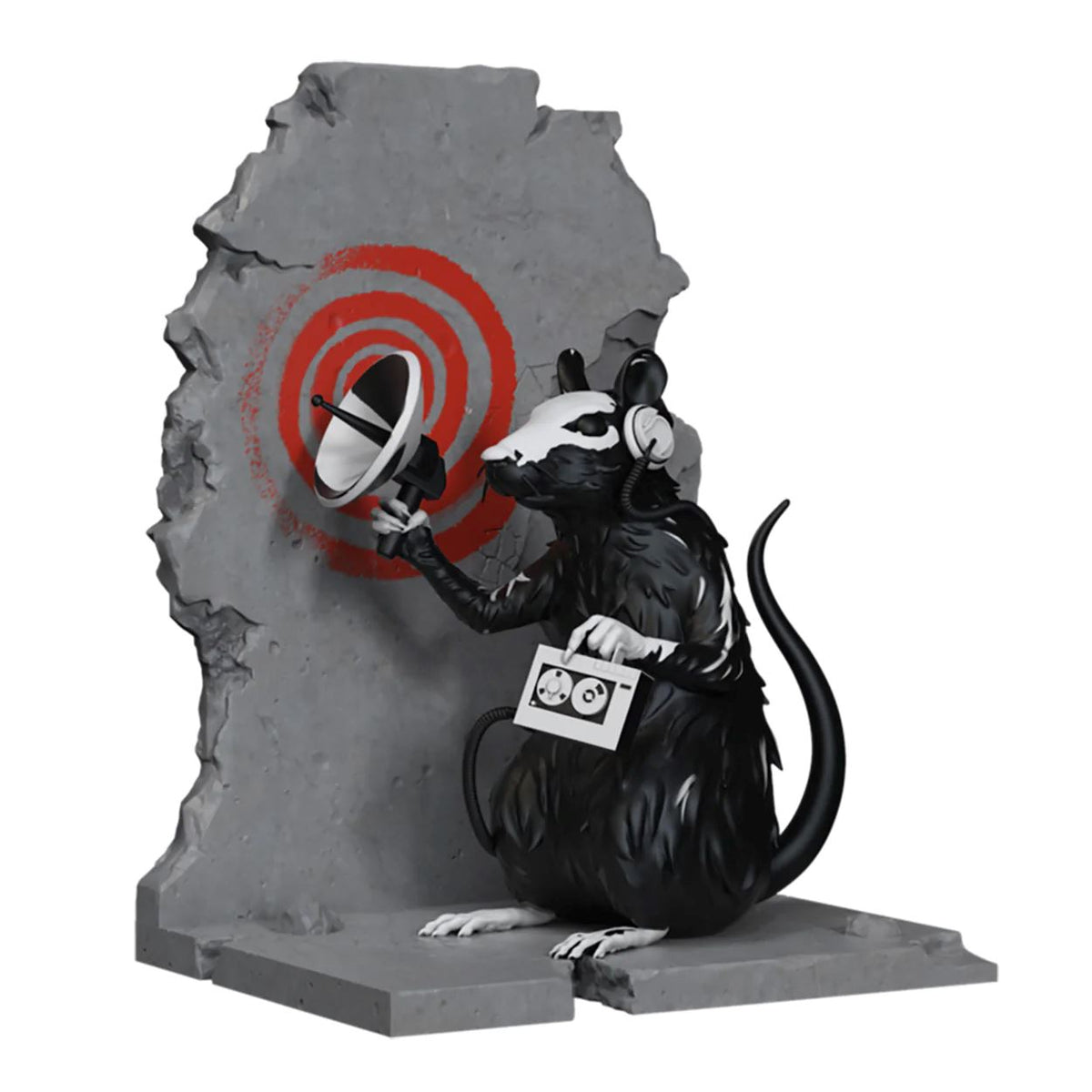 Radar Rat Polystone Sculpture – Post Modern Vandal