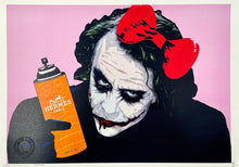 Load image into Gallery viewer, Red Bow Joker Print Death NYC
