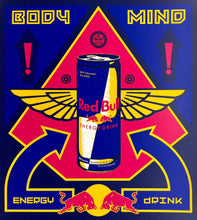 Load image into Gallery viewer, Red Bull, 2001 (rare - private release) Print Shepard Fairey
