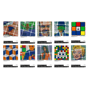Rubikcubist Print Set Print Invader