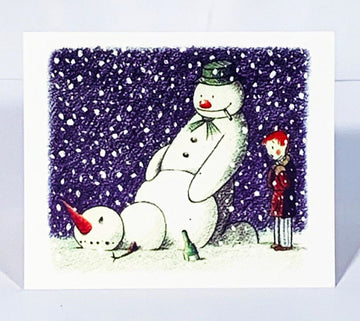 Rude Snowman Christmas Card – Post Modern Vandal