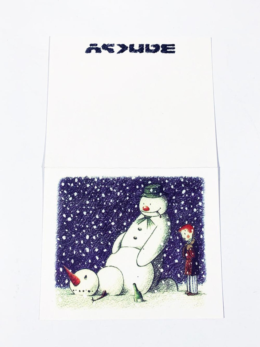Rude Snowman Christmas Card – Post Modern Vandal