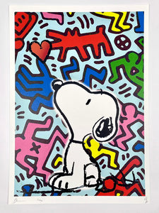 Snoopy Haring Print Death NYC