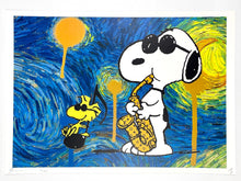 Load image into Gallery viewer, Starry Snoopy and Woodstock Print Death NYC
