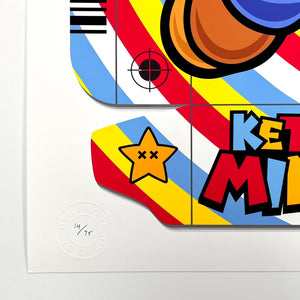 Super K Mario Print Ben Frost