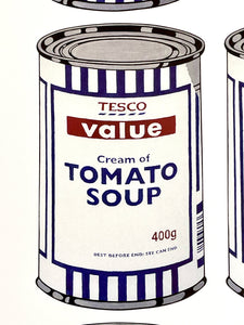 Tesco Soup Cans Print Banksy