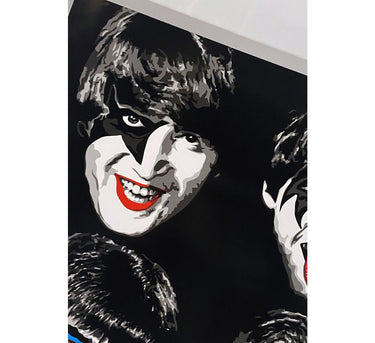 The Beatles as Kiss – Post Modern Vandal