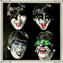 Load image into Gallery viewer, The Beatles as Kiss Print Mr. Brainwash
