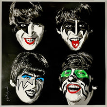 Load image into Gallery viewer, The Beatles as Kiss Print Mr. Brainwash
