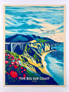 The Big Sur Coast Print Shepard Fairey