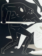 Load image into Gallery viewer, The Dark Rider (Silver) Print Cleon Peterson
