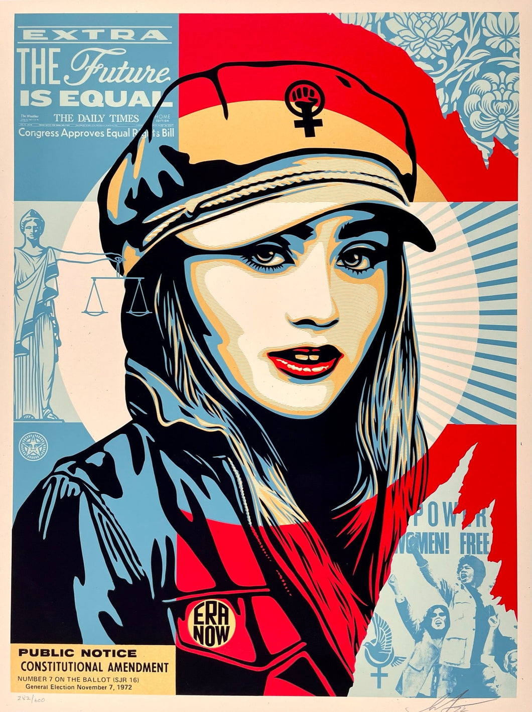 The Future is Equal Print Shepard Fairey