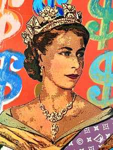 The Queen's Dollar Signs Print Death NYC