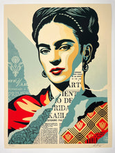 Load image into Gallery viewer, The Woman Who Defeated Pain (Frida Kahlo) Print Shepard Fairey
