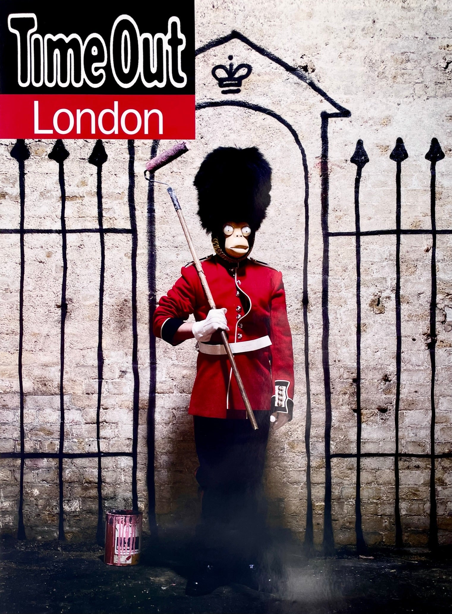 BANKSY TIMEOUT banksyバンクシータイムアウト timeout-london-poster-