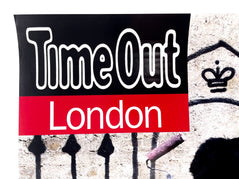 BANKSY TIMEOUT banksyバンクシータイムアウト BANKSY • Time Out New York • Silverback Gallery