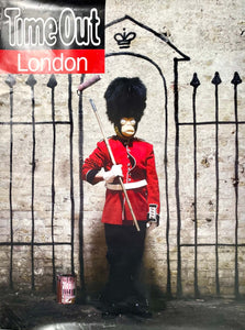 TimeOut London Poster (Edge Wear) Print Banksy