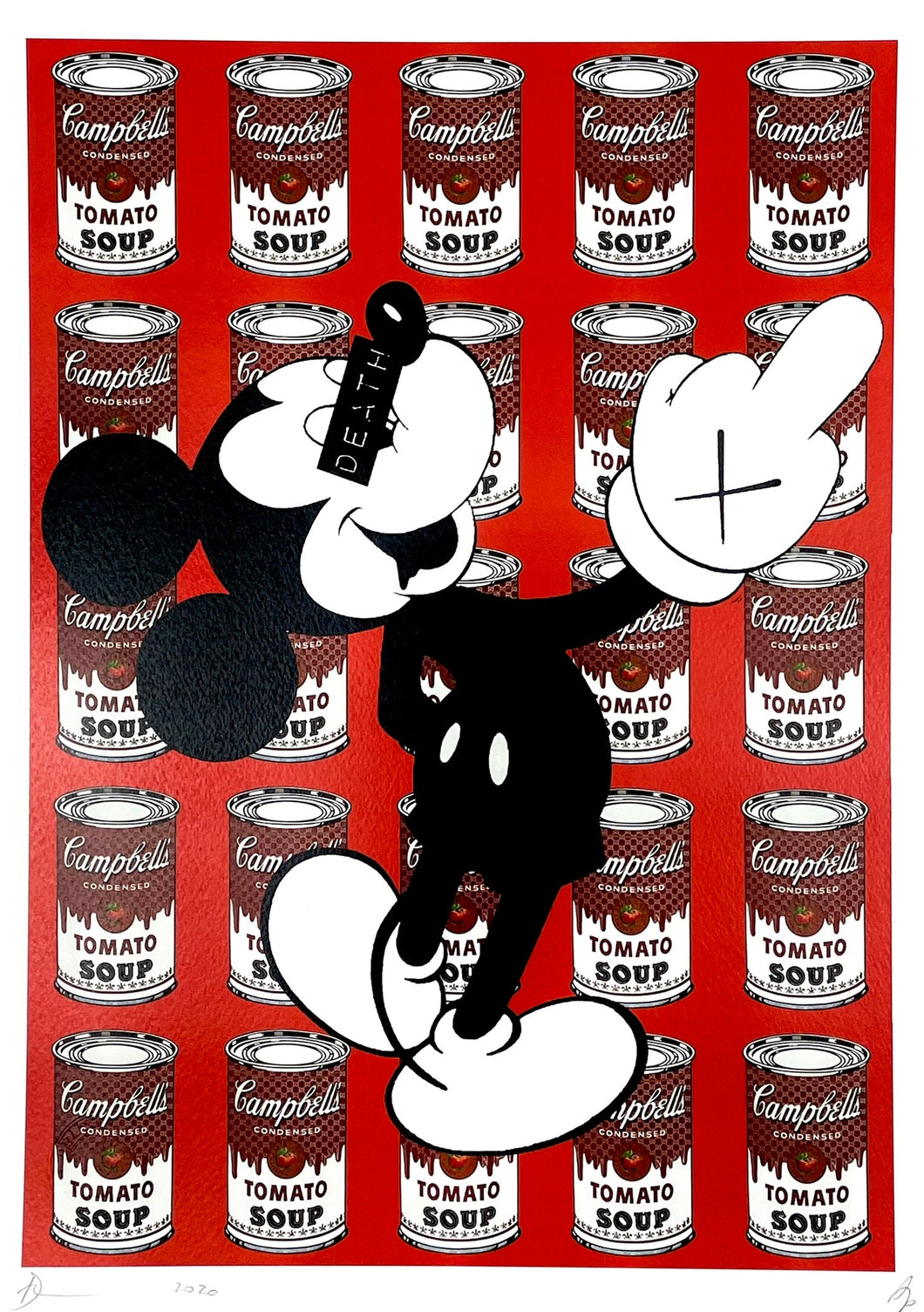 Tomato Finger Mickey Print Death NYC